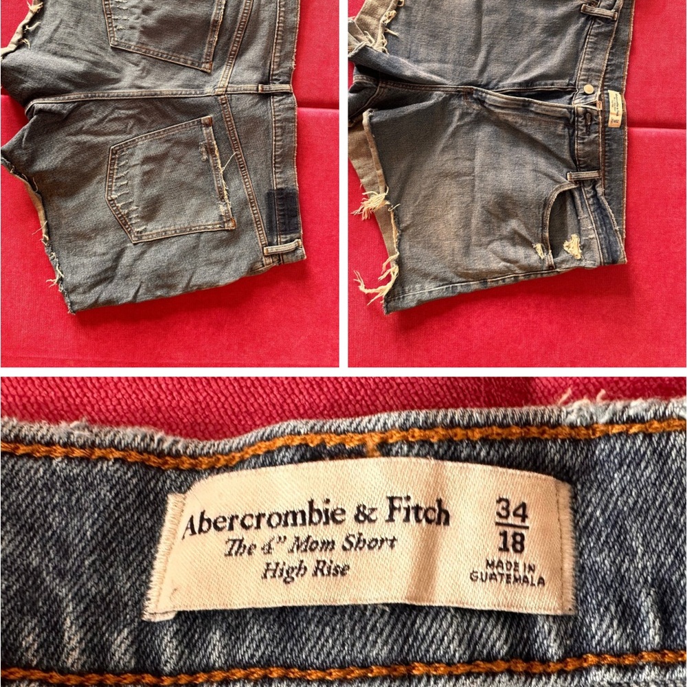Abercrombie - The 4” High Rise Mom Short
